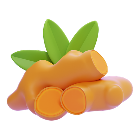 Curcuma  3D Icon