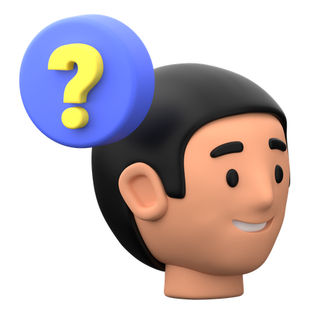 好奇心  3D Icon