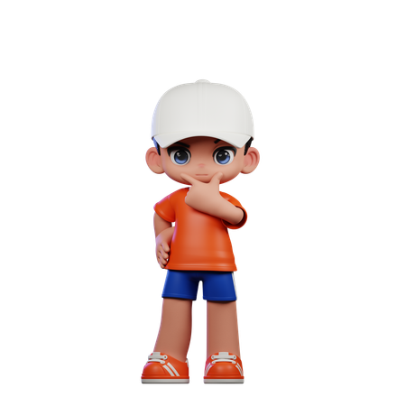 Curious Man  3D Icon