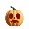 curious pumpkin 3d logos