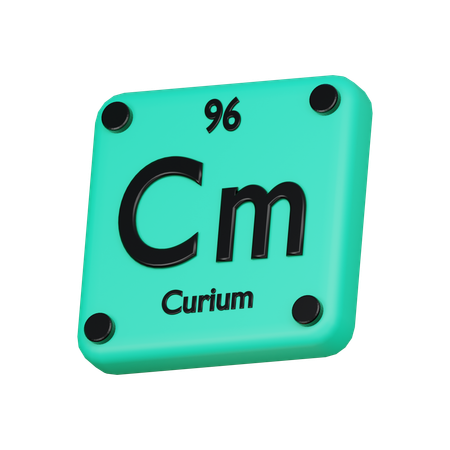 Curium  3D Icon