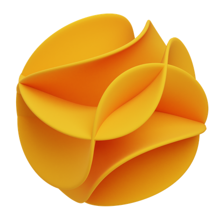 Curl  3D Icon