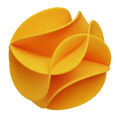 Curl  3D Icon