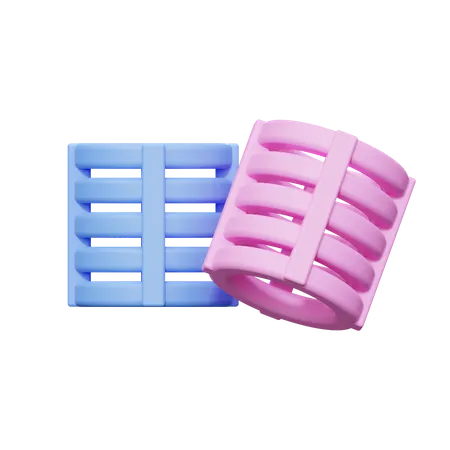 Curlers  3D Icon