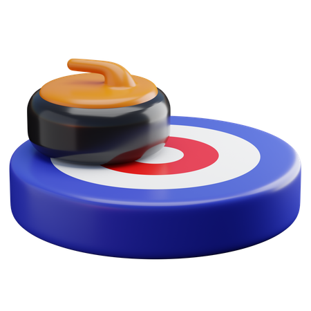 Curling  3D Icon