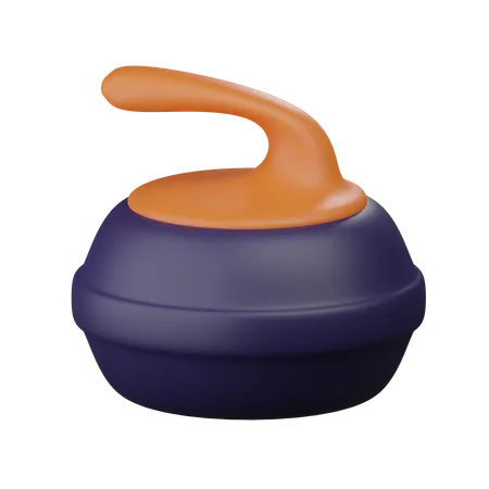 Curling  3D Icon