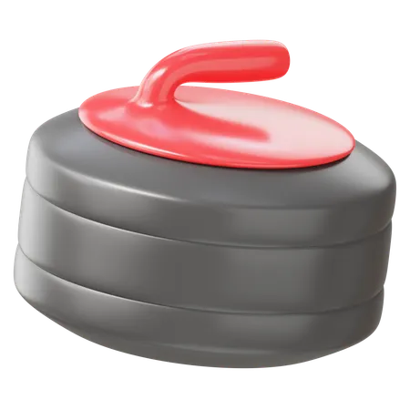 Curling  3D Icon