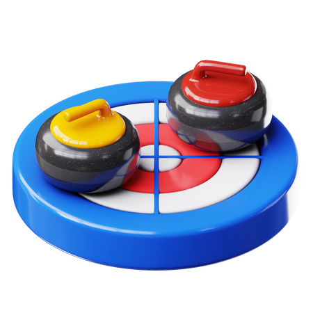 Curling  3D Icon