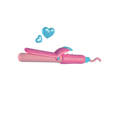 Curling Iron  3D Icon