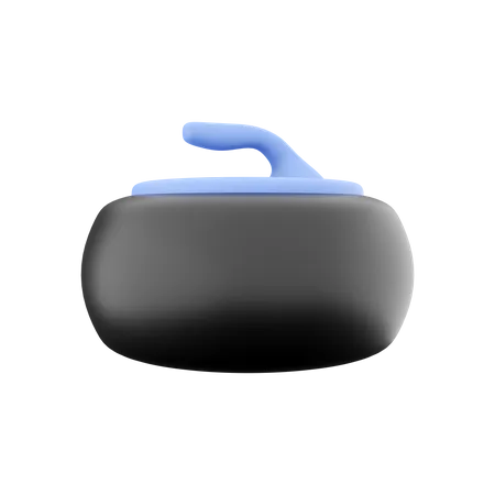 Curling Stone  3D Icon