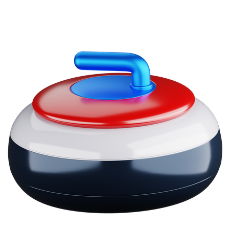 Curling Stone  3D Icon