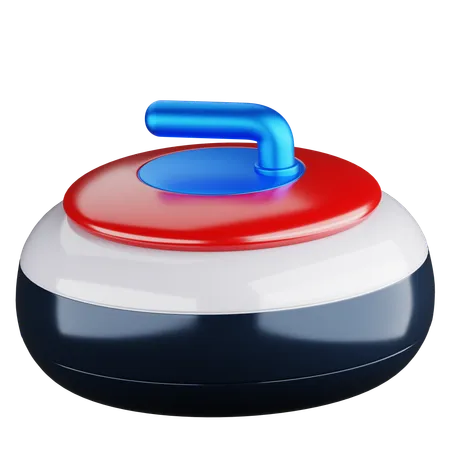 Curling Stone  3D Icon