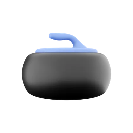 Curlingstein  3D Icon