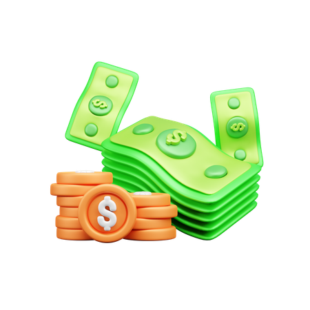 通貨  3D Icon