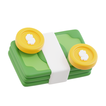 通貨  3D Icon