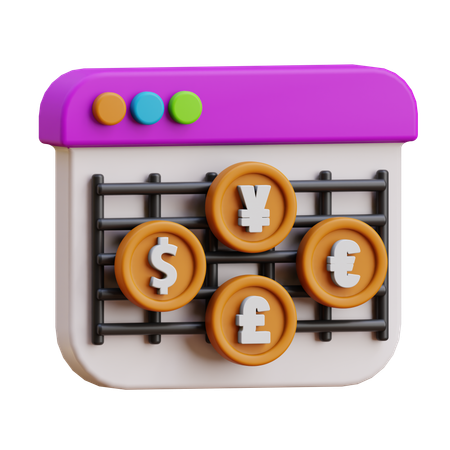 Currency  3D Icon