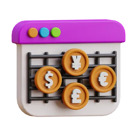 Currency  3D Icon