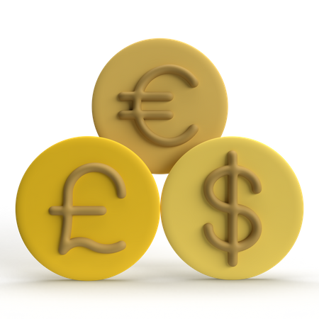 Currency  3D Icon