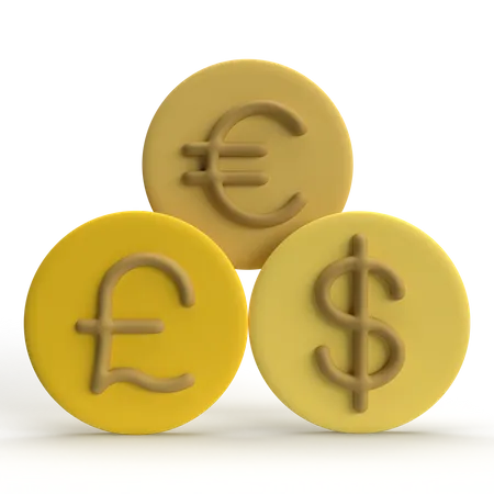 Currency  3D Icon