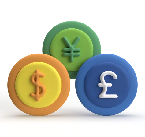 Currency  3D Icon