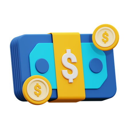 Currency  3D Icon