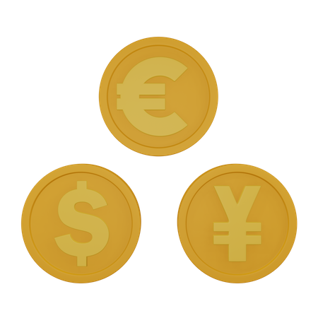 Currency  3D Icon