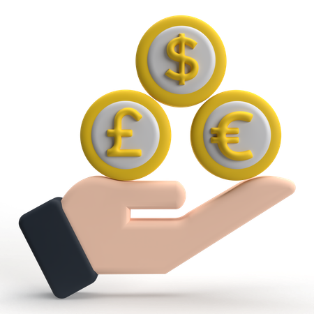 Currency  3D Icon