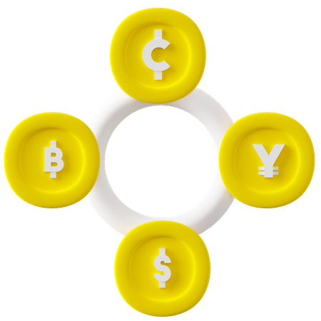 Currency  3D Icon