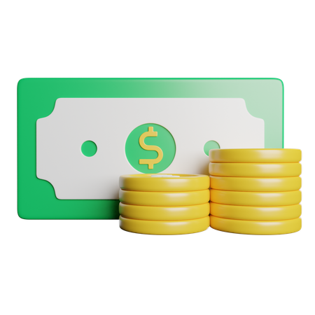 Currency  3D Icon