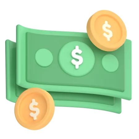 Currency  3D Icon