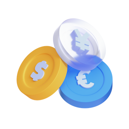 Currency  3D Icon