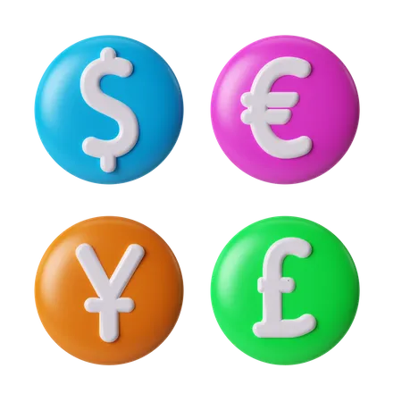 Currency  3D Icon