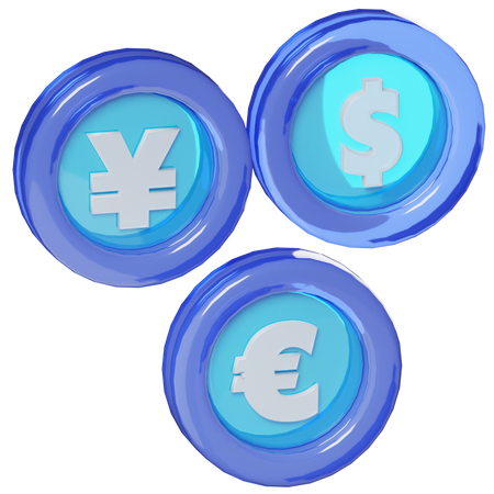 Currency  3D Icon