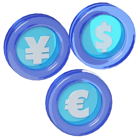 Currency  3D Icon