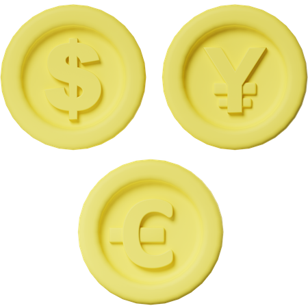 Currency  3D Icon