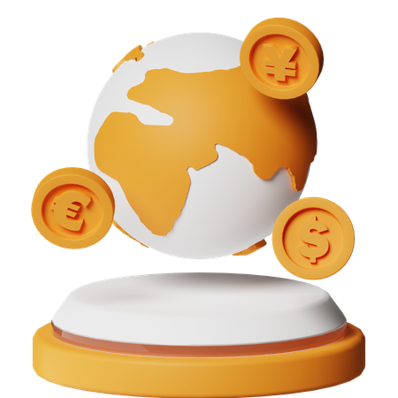 Currency  3D Icon