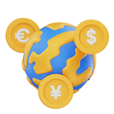 Currency  3D Icon