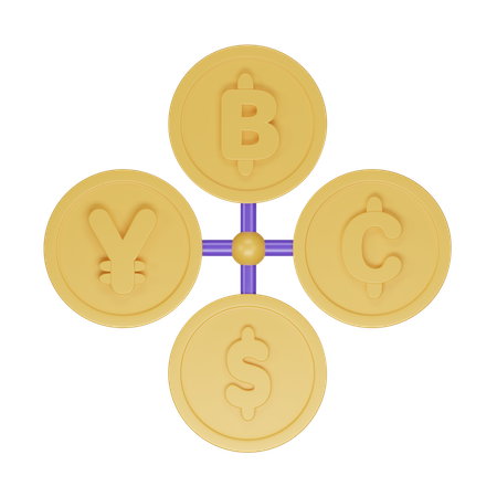 Currency  3D Icon