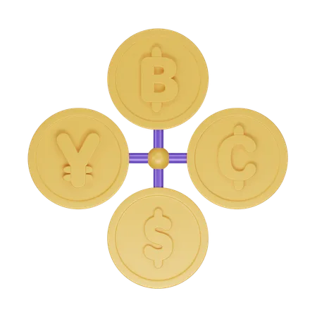 Currency  3D Icon