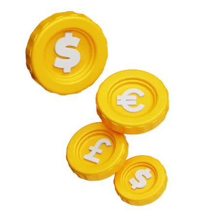 Currency  3D Icon