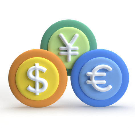 Currency  3D Icon