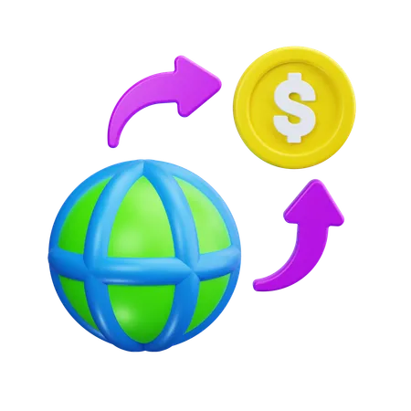 Currency  3D Icon