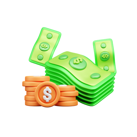 Currency  3D Icon