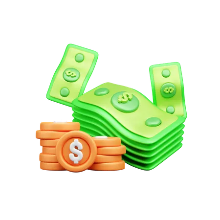 Currency  3D Icon