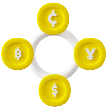 Currency  3D Icon