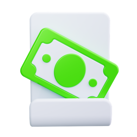 紙幣  3D Icon