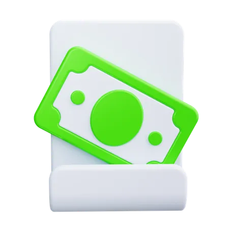 紙幣  3D Icon