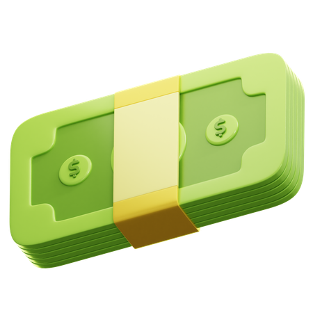 Currency Bundle  3D Icon