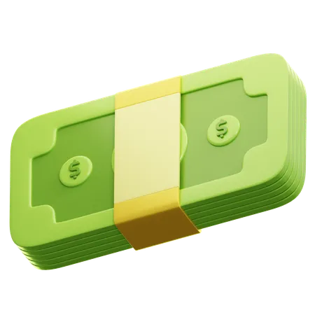 Currency Bundle  3D Icon