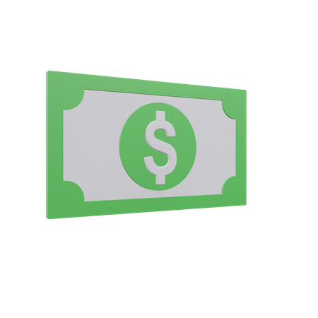 Currency dollar  3D Icon